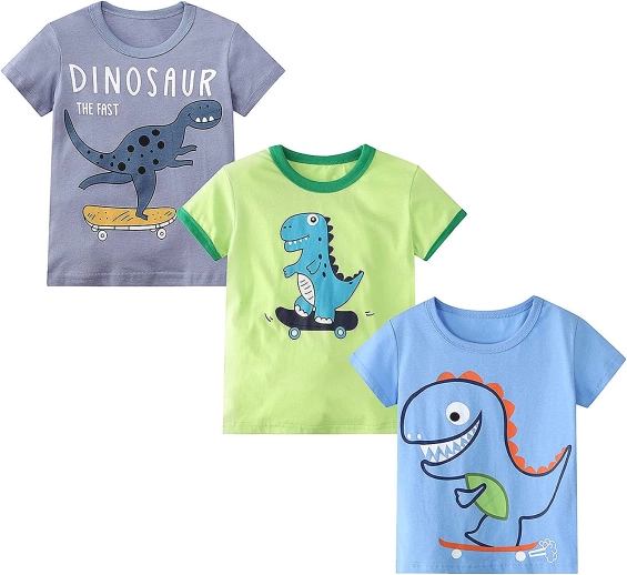 Boy 3 Pack Graphic T Shirt Made In Bangladesh